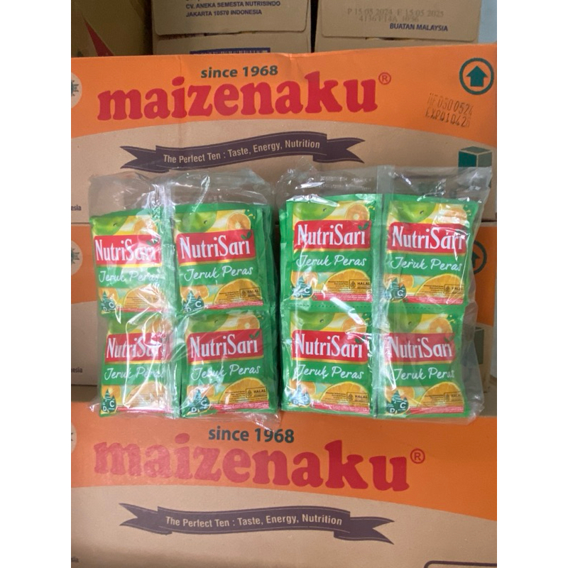 

NUTRISARI JERUK PERAS PAKET 2 PAK x 40 SACHET