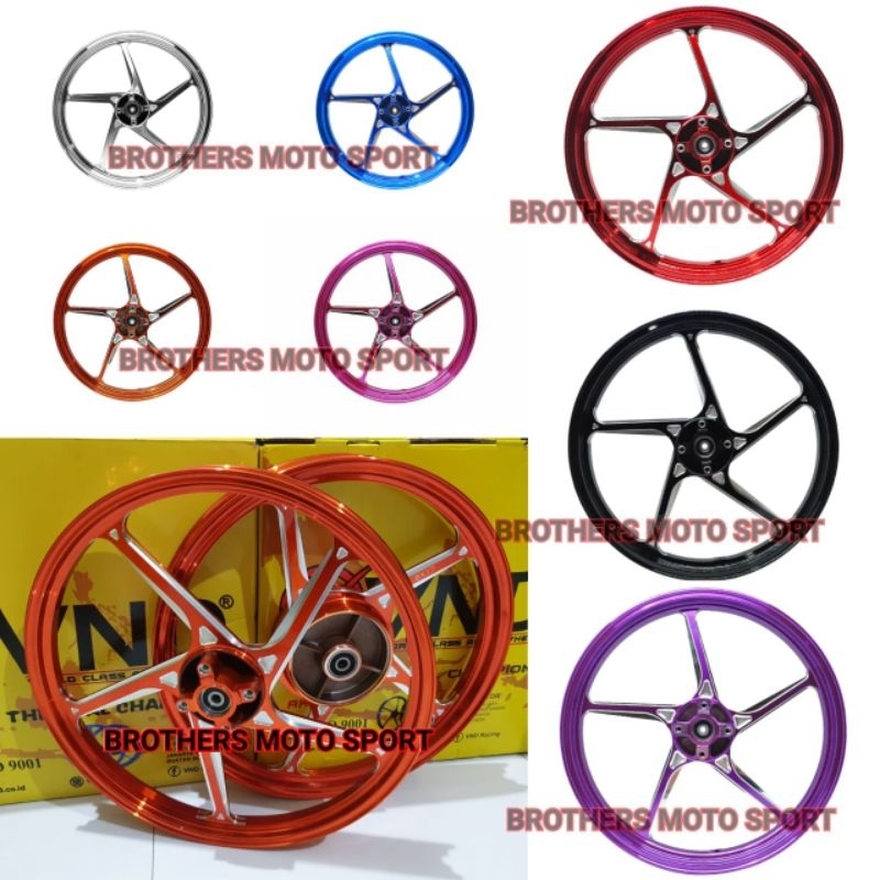 velg vnd ak 55 karisma velg racing vnd ak55 supra x 125 pelek vnd 140x17 160x17 velg vnd enkei khari