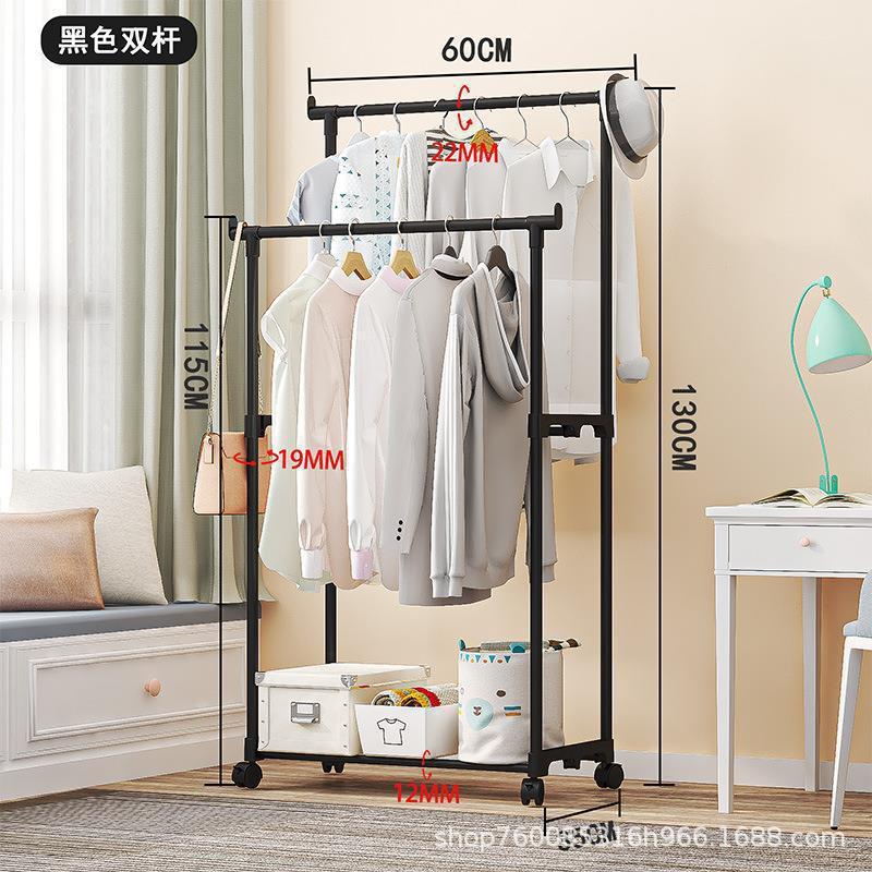 Rak Gantungan Baju - Stand Hanger - Rak Besi Pakaian Gantung