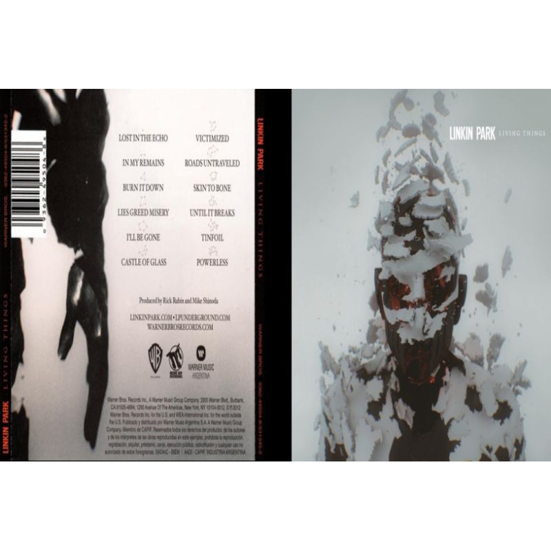 linkin park living things cd album 2012
