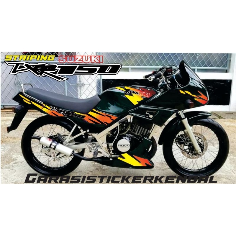 Sticker Striping Suzuki TXR 150 Malaysia