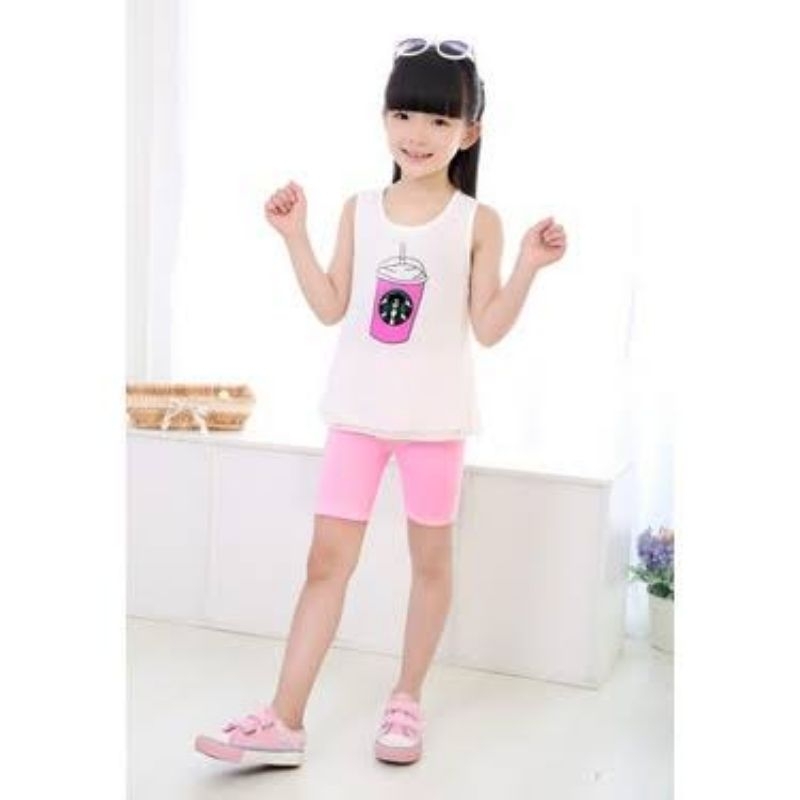 SHOT ANAK PEREMPUAN/LEGGING ANAK PEREMPUAN /DALAM ROK ANAK POLOS
