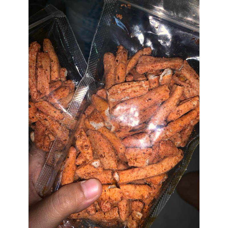 

Basreng extra pedas daun jeruk