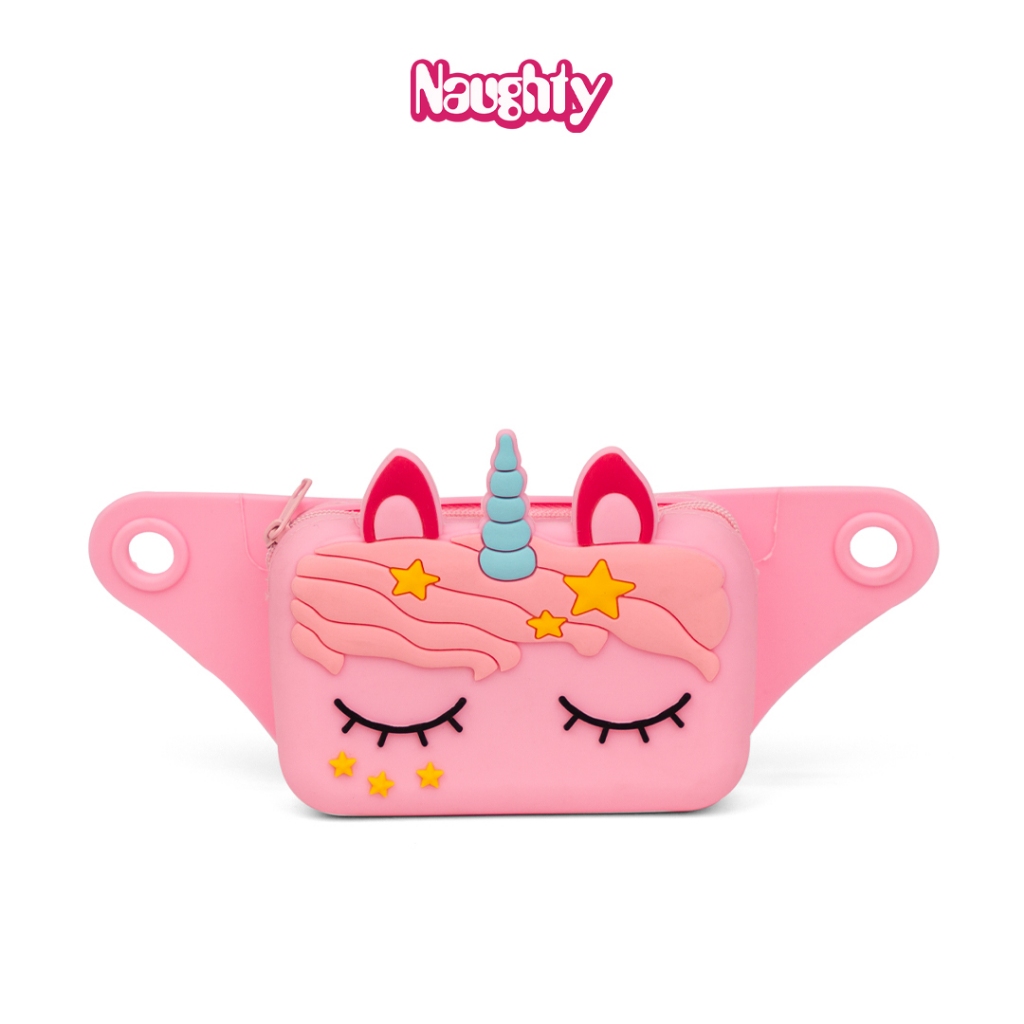 Tas Selempang Anak Mini Waist Bag Jelly Unicorn A923A 220310 Naughty Accessories