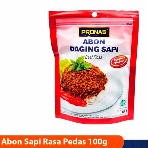 

pronas abon daging sapi pedas