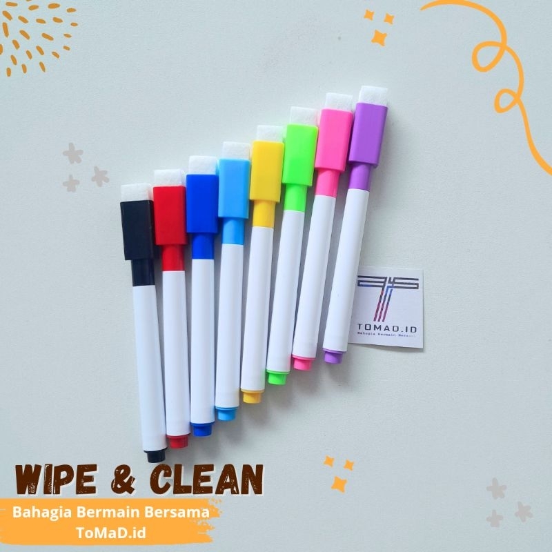 

Spidol Wipe and Clean | Spidol Bisa diHapus