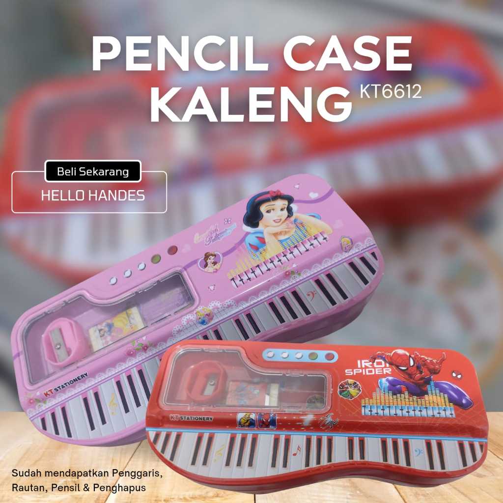 

Kotak Pensil Kaleng Besar 2 Susun + 1 Set Alat Tulis