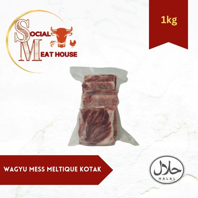 

Premium Beef Wagyu Meltique kotak (1000gr)