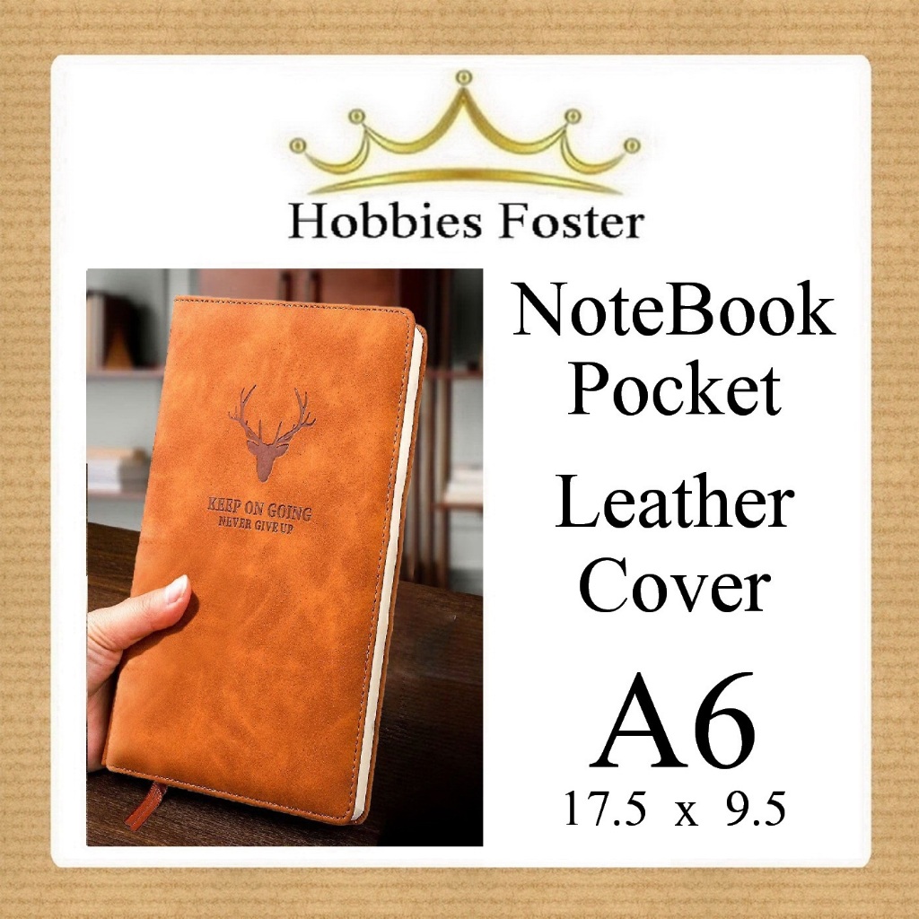 

Toddi Note Book Diary Buku Catatan Jurnal Agenda Notebook Hardcover A6 - 200 Halaman / 5026 / Brown