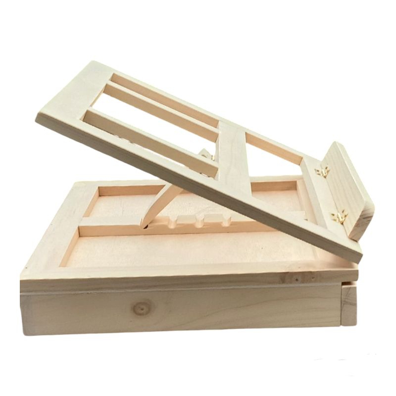 

wood easel/ Stand book kayu /dudukan untuk membaca buku