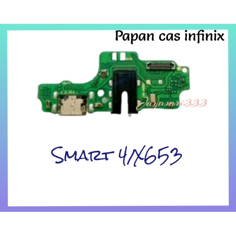 Papan cas flexibel charger infinix smart 4/X653 konektor original