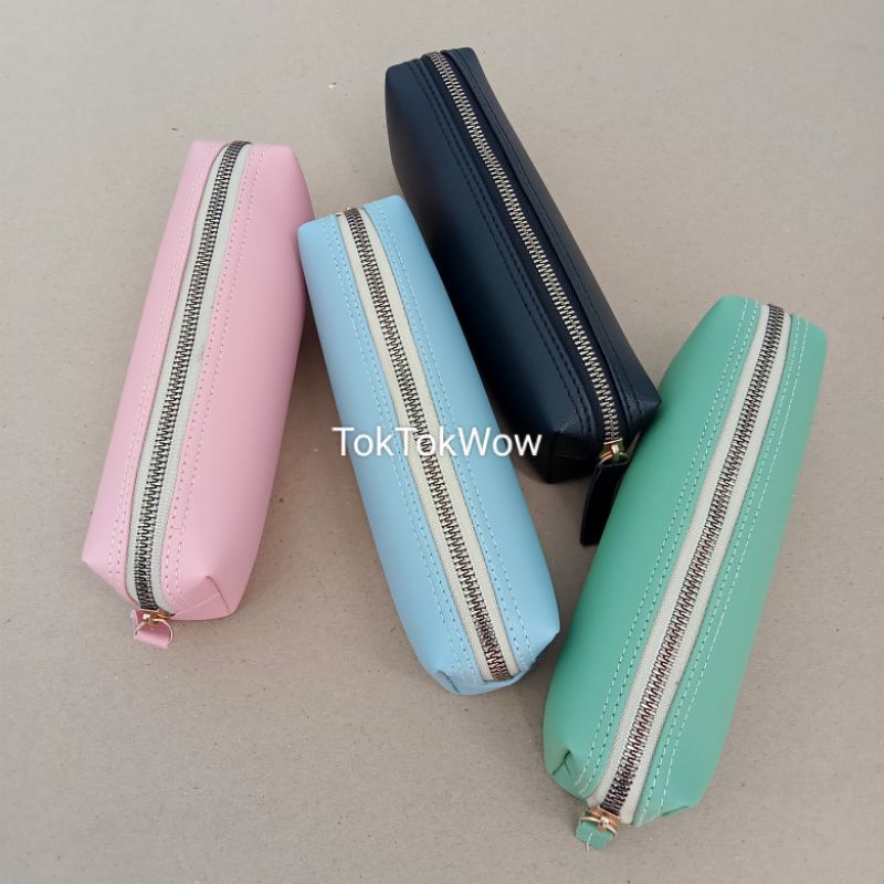 

Tempat Pensil polos Serbaguna MNSO Gold Real pict