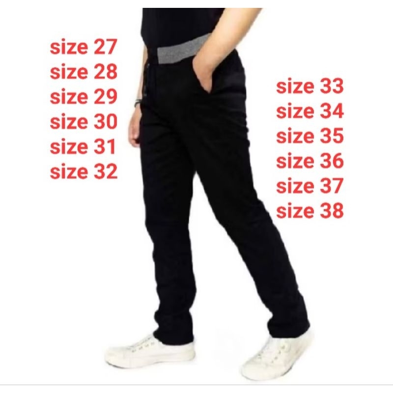 celana cinos color panjang pria murah