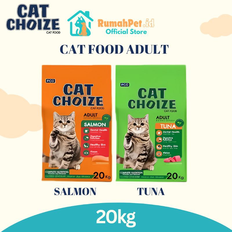 Cat Choize Cat Food Adult 20kg Cat Choize Makanan Kucing Dewasa 20kg