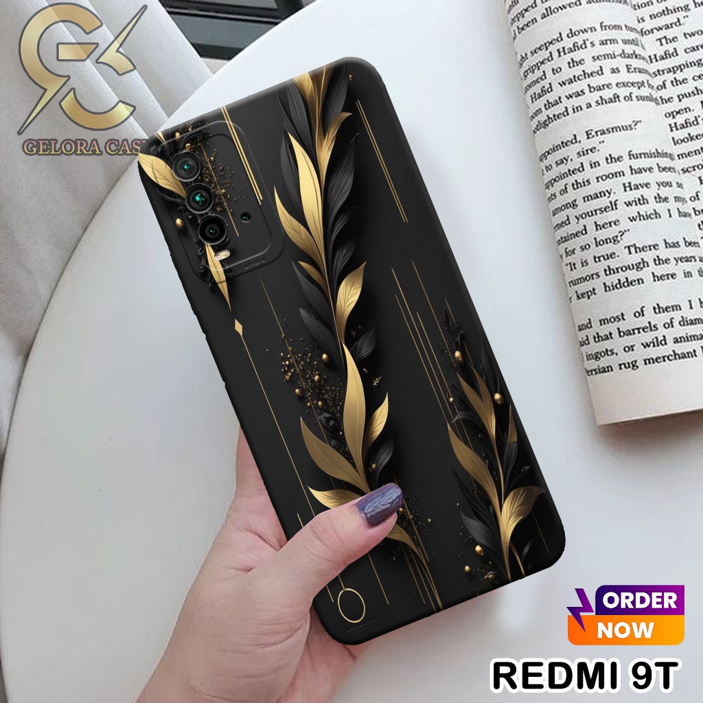 Case Xiaomi Redmi 9T - geloracase - Casing Redmi 9T - Motif case bunga - Xiaomi - Softcase Redmi 9T 