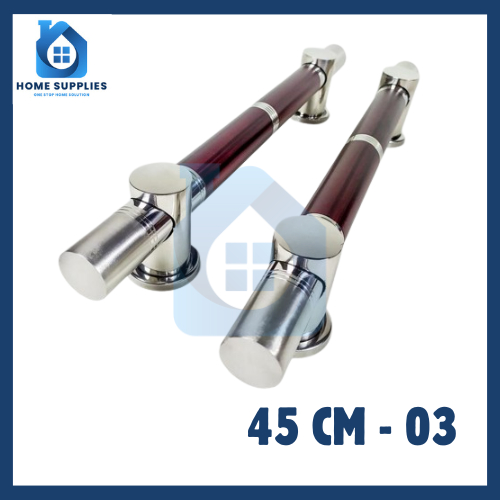 Gagang Pintu Kupu Tarung Stainless Murah 45cm - 03