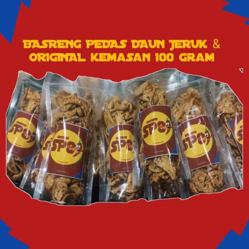 

BASRENG PEDAS DAUN JERUK KEMASAN 100 GRAM