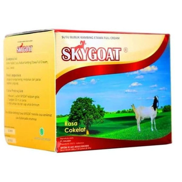 

Susu Kambing Etawa Rasa Coklat Isi 10 Sachet Original