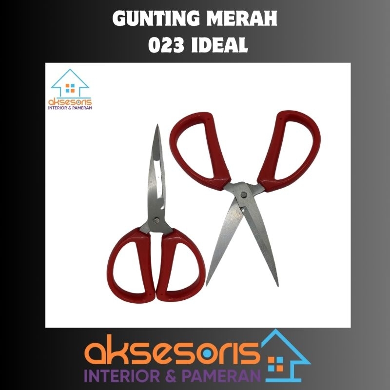 

Gunting merah G23 Ideal