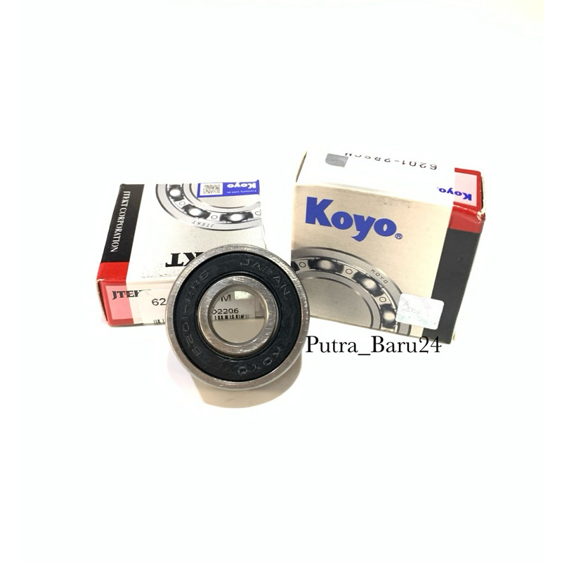 Bearing Koyo 6201 2RS Japan/ Bearing Laher Koyo 6201-2Rs