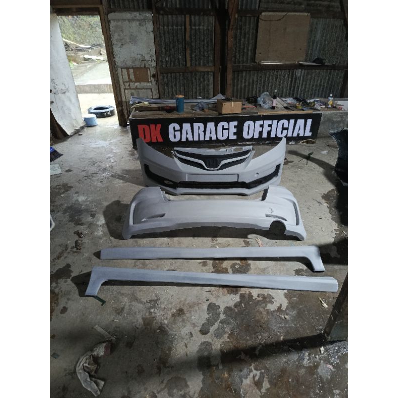 Bodykit Bumper Honda Jazz 2013 RS pnp 2008-2010