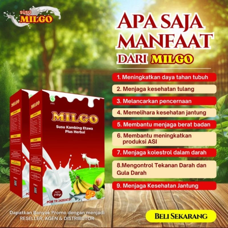 

SUSU ETAWA PLUS HERBAL MILGO