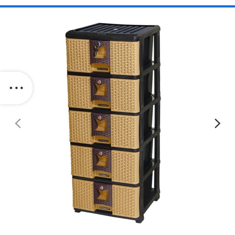 RAK LACI KABINET NAPOLLY 4 Susun 5 susun