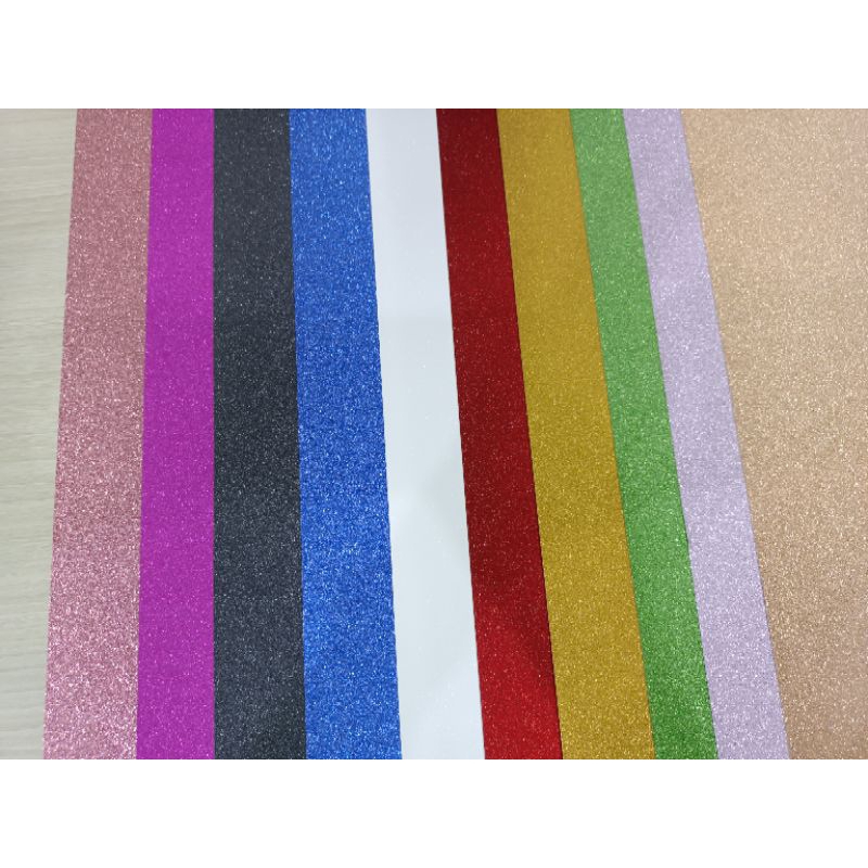 

ART KARTON 50 x 70 cm gliter craft glitter paper (baca deskripsi)
