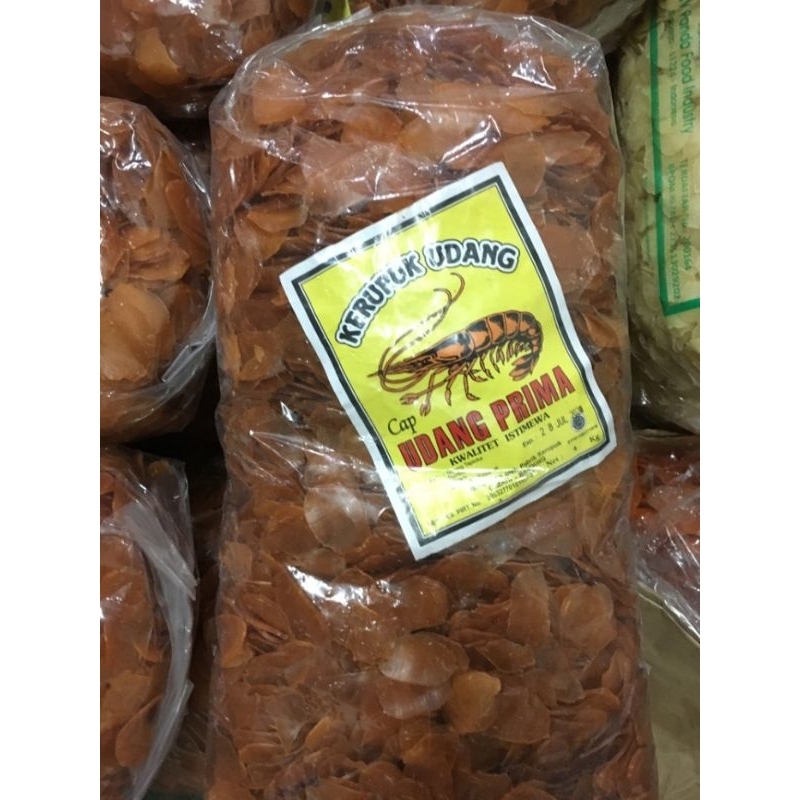 

KRUPUK UDANG CAP UDANG PRIMA BAL 4 KG INTANT, SAMEDAY