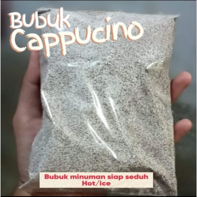 

PAKET GROSIR BUBUK CAPPUCINO 10 KG TANPA GULA, BISA DISAJIKAN PANAS / DINGIN