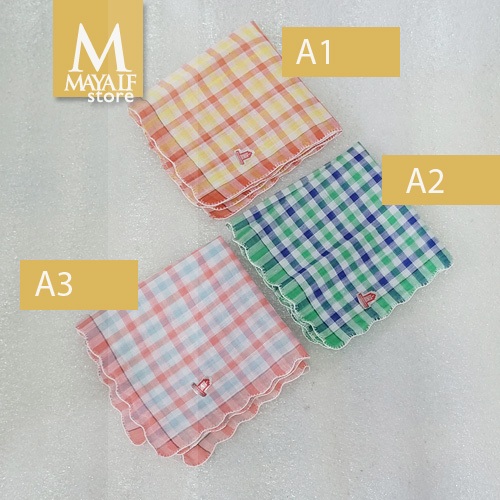 SHANGHAI sapu tangan Wanita / SUNFLOWER sapu tangan pria