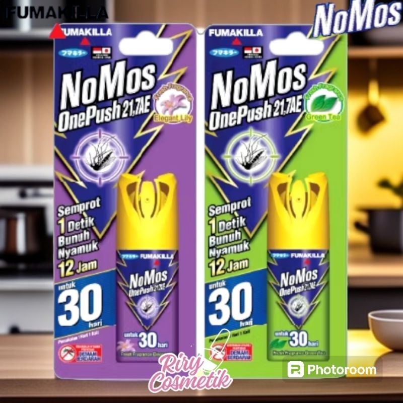 [TERMURAH]NOMOS OBAT NYAMUK ONE PUSH 30HARI