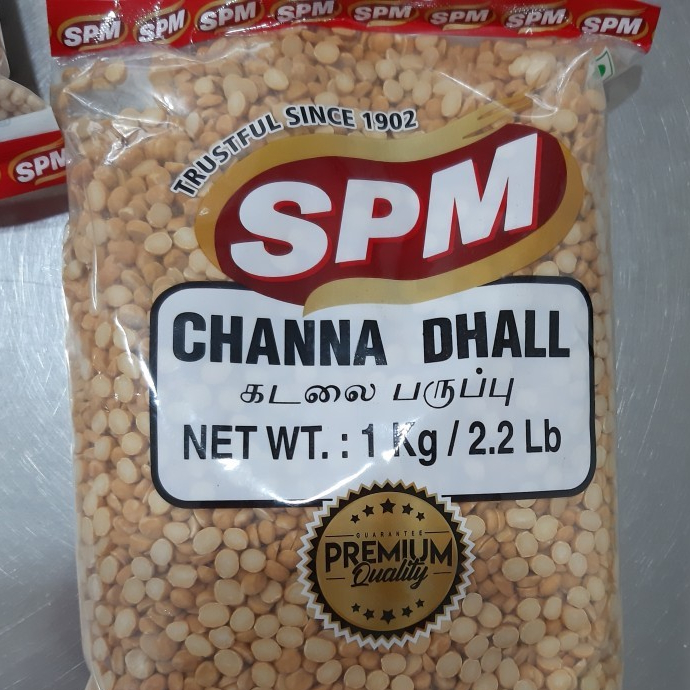 

CHANNA DHALL 1KG SPM / Channa Dal / Kacang Lentils Impor India