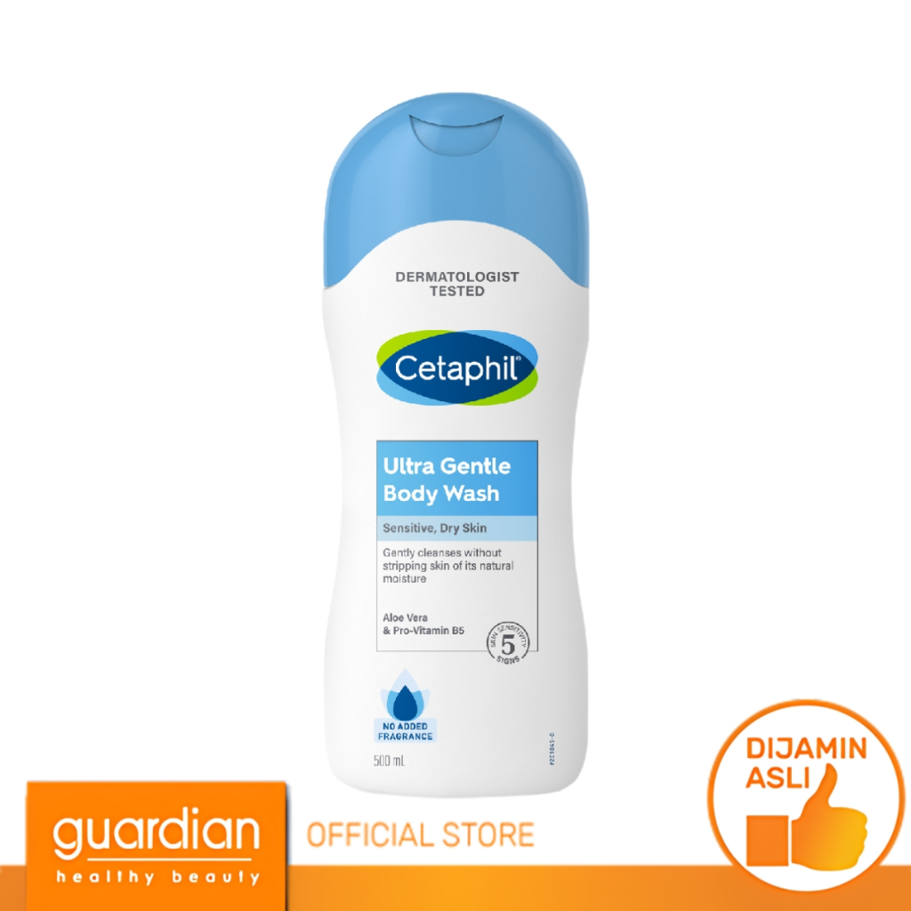 CETAPHIL Ultra Gentle Body Wash 500ml Sabun Mandi untuk Perawatan Tubuh Cocok Untuk Segala Jenis Kul