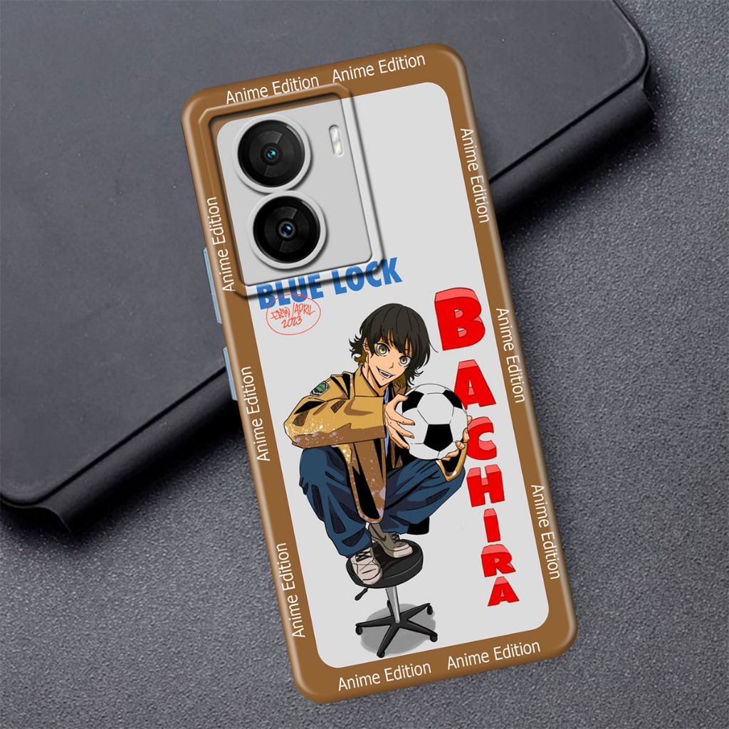 Case Pro Camera IQOO Z7x Bahan karet lentur silikon lentur - F2