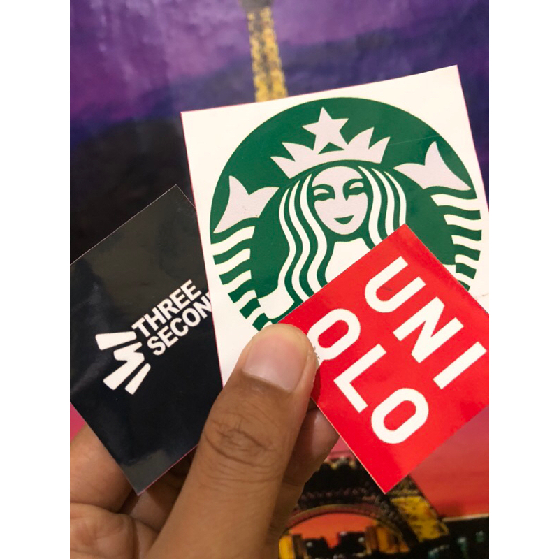 

Stiker Estetik Casual Brand, Bahan Premium awet dan tahan lama