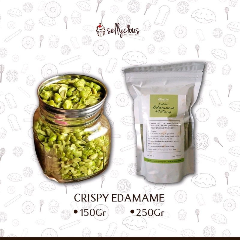 

Snack Crispy Edamame 150Gr - Healthy Diet