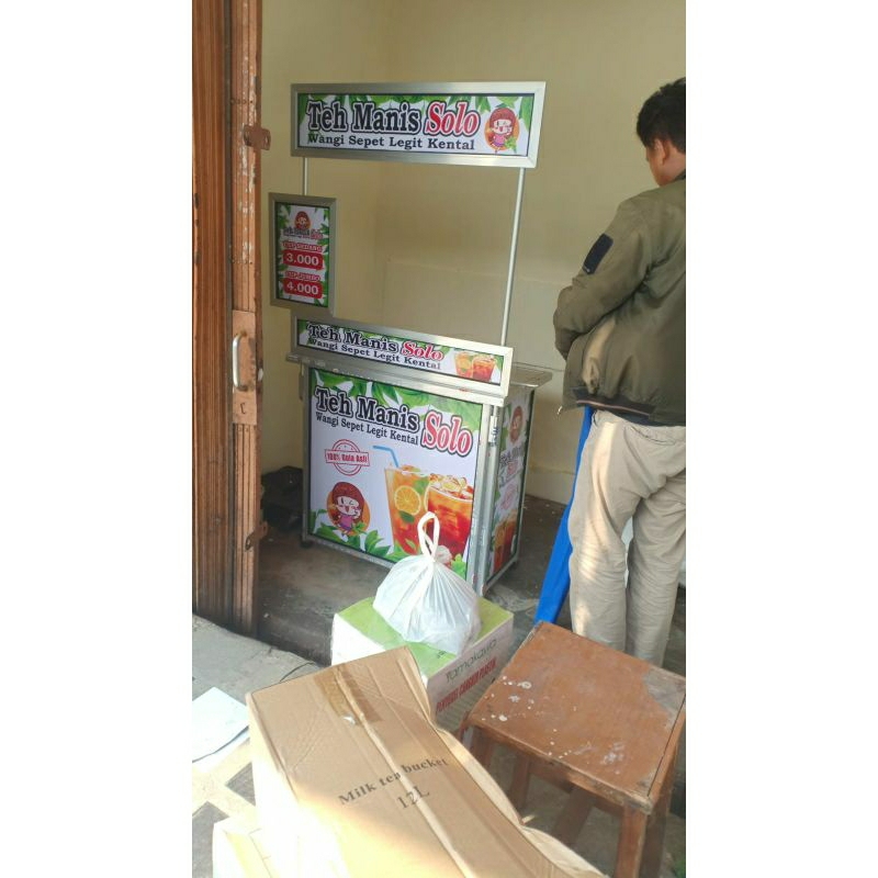 paket usaha es teh solo manis