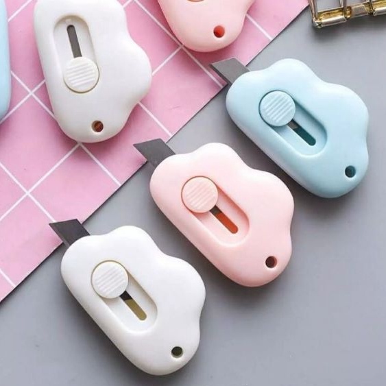 

Silahkan Beli WBS Cutter Mini Pisau Pemotong Kertas Mini Portable Cutter Mini Bentuk Awan Cutter Mini Pembuka Paket PR152