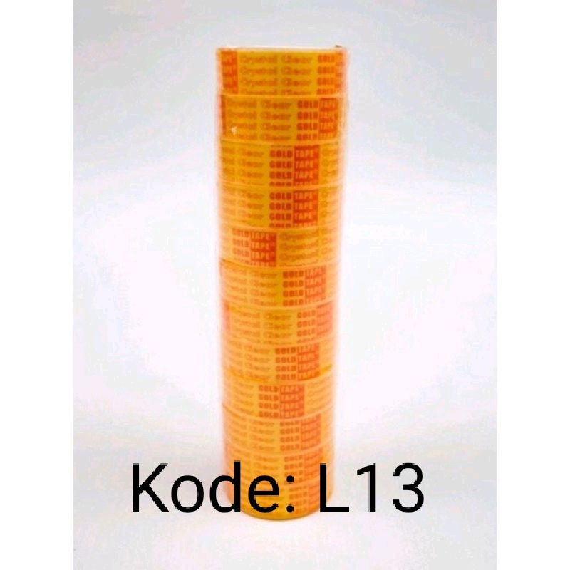 

Isolasi Kecil 12MM X 25 Yard Lakban Kecil