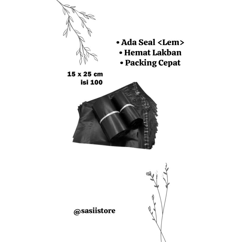 

PLASTIK PACKING ISI 10 LEMBAR UKURAN 15x25