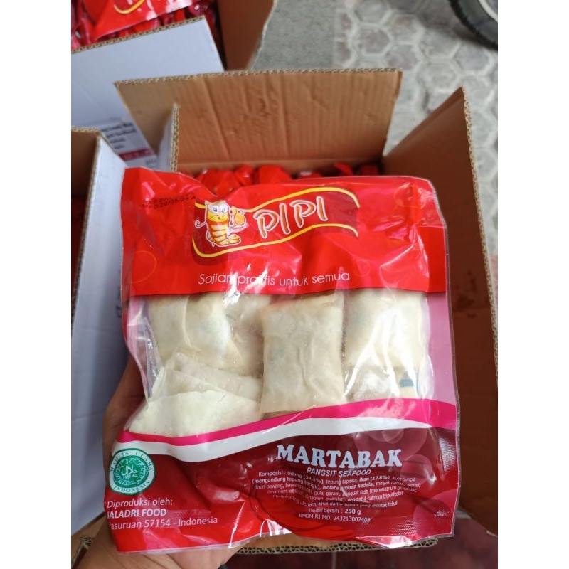 

PIPI MARTABAK SEAFOOD 250gr