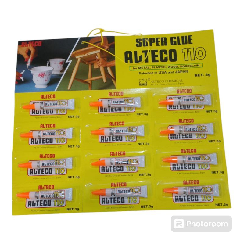 

Lem alteco super glue 1 rtg isi 12 pcs