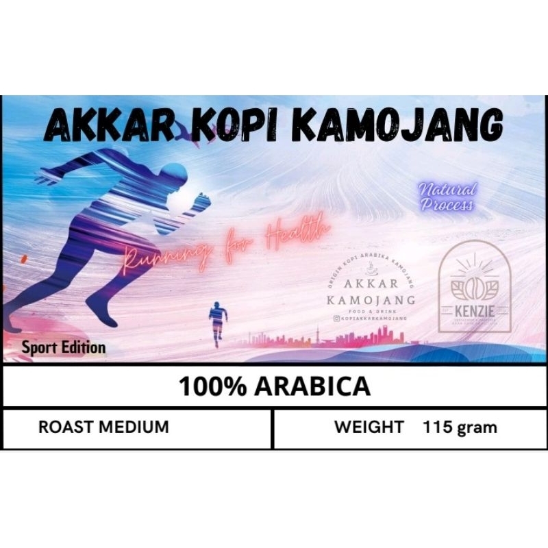 

SPORT RUNING EDITION SERBUK ARABIKA KAMOJANG 115GR NATURAL
