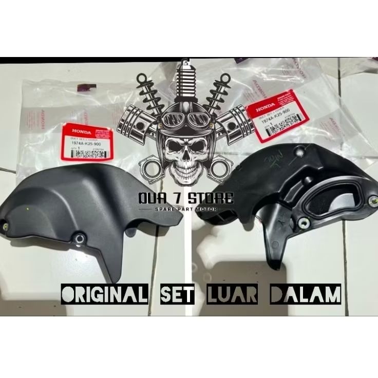 cover tutup cvt beat fi scoopy fi vario 110 fi stater kasar original
