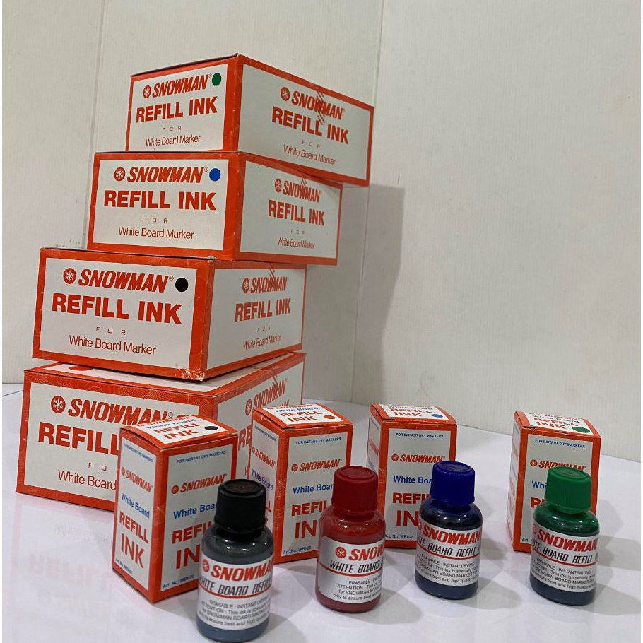 

Real produk Refill Spidol Whiteboard Snowman WBI2 Untuk BG12 ABG12