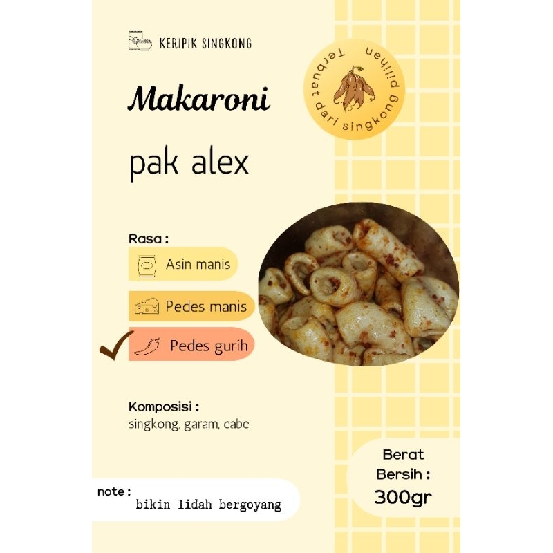 

makaroni pedes pak alex