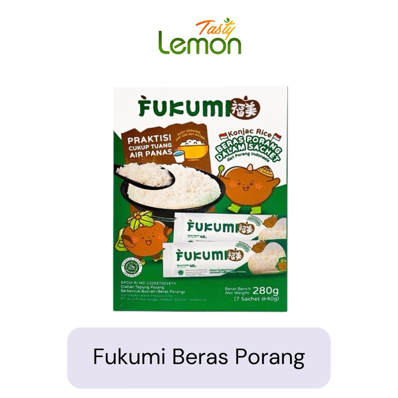 

Fukumi Beras Porang 1 Box