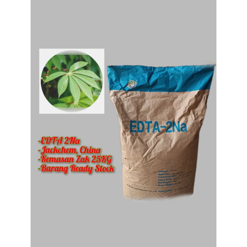 EDTA Jackchem / EDTA 2Na / EDTA 25KG