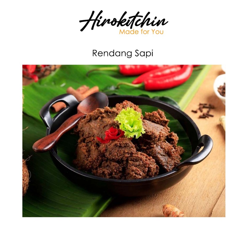 

Hirokitchin - Rendang Sapi / Sambal Paru /Sambal Cumi 250 gr